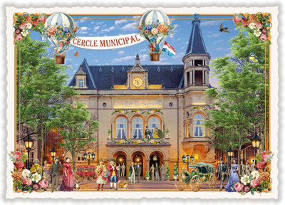 PK 1360 Tausendschön Postcard | Luxembourg – Cercle Municipal