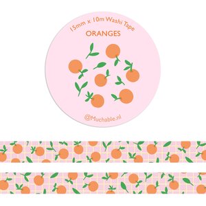 Oranges Washi Tape - Muchable
