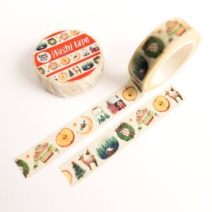 Wild Pencil Studio Washi Tape - Home for Christmas