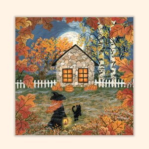 Asia Spettel 12x12 Postcard - Coming Home