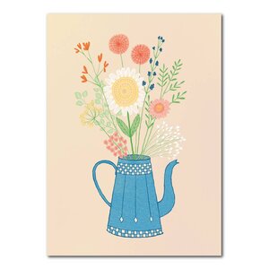 Studio Kvinna A6 Postcard - Flowers