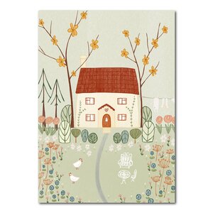 Studio Kvinna A6 Postcard - Cottage