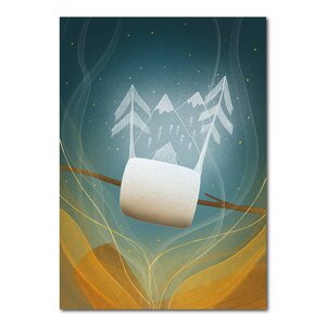Studio Kvinna A6 Postcard - Marshmallow world