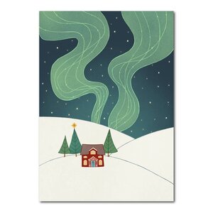 Studio Kvinna A6 Postcard - Northern Light