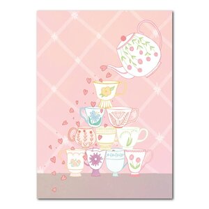 Studio Kvinna A6 Postcard - Teapot full of love