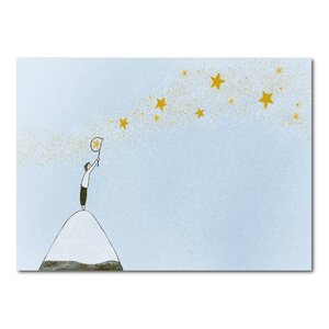 Studio Kvinna A6 Postcard - Trail of Stars