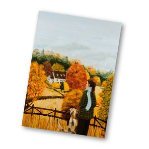 A6 Postkarte Esther Bennink - Het uitzicht