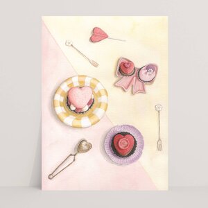 Postkarte love patisserie - Appeloogje