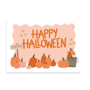 Postcard Only Happy Things | Happy Halloween
