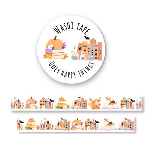 Washi Tape | Autumn Books - Only Happy Things