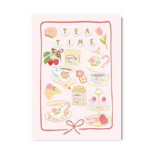 Postcard Only Happy Things | Tea Time