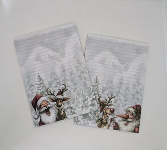 A5 Notepad Funny Christmas - by StationeryParlor