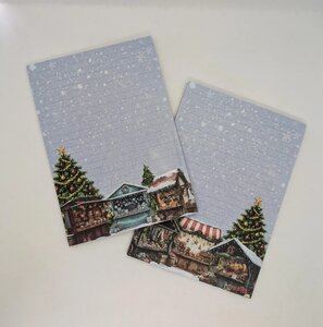 A5 Notepad Christmas Market - by StationeryParlor