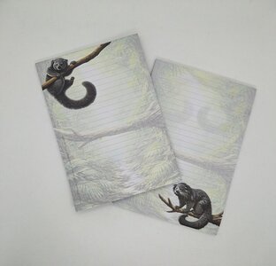 A5 Notepad Binturong - by StationeryParlor