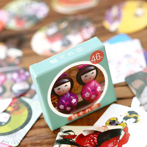 Sticker Flakes Box | Russian Doll Matryoskha