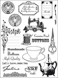Eline's Huis Clear Stamp | Tea Time