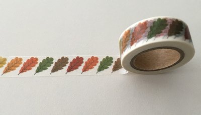 Autumn Washi Masking Tape | Autumn Leaves Single