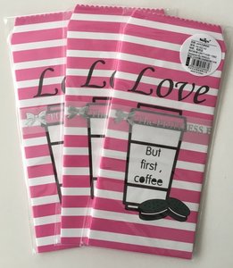 Cute Pink Envelopes | But first, coffee