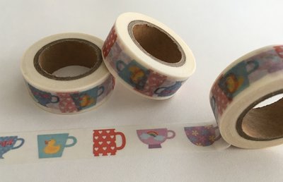 Washi Masking Tape | Hot Cups
