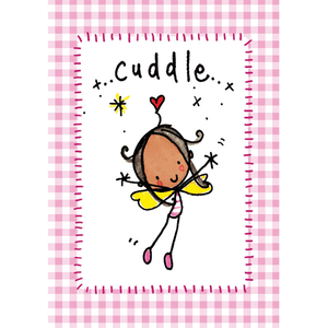 Juicy Lucy Designs Postcard - Cuddle!