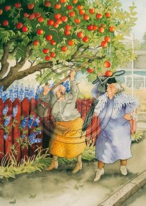 Inge Look Nr. 11 Postcard | Old Ladies Aunties