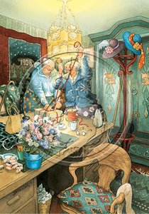 Inge Look Nr 50 Postkarte | Old Ladies Aunties