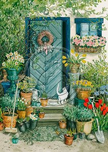 Inge Look Nr. 109 Postcards Garden | Door