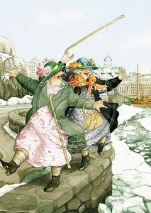 Inge Look Nr. 22 Ansichtkaart | Old Ladies Aunties
