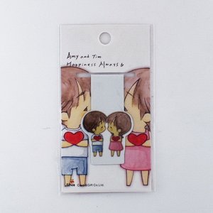 Amy and Tim Collection Magnetic Bookmark