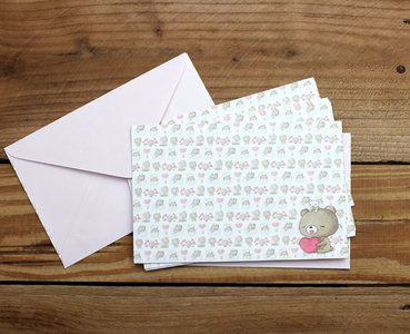 Envelopes Honey Bear