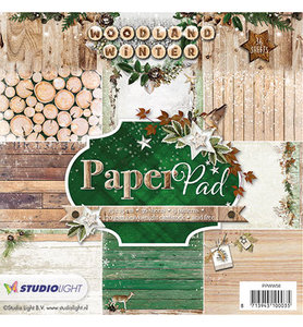 Studio Light Quality Papers Paper Pad | Woodland Winter
