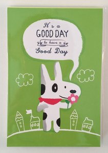 Good Day Medium Memopad | Dog