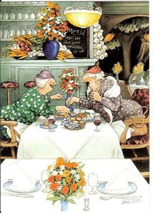 Inge Look Nr. 32 Postcard | Old Ladies Aunties