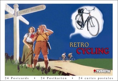 Tushita Postcard Book | Retro Cycling