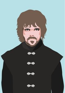 Pop Art Postcard | Games of Thrones - Tyrion Lannister