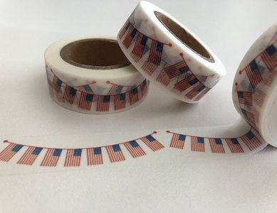 Washi Masking Tape | USA Flag Banner
