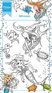 Marianne Design Clear Stamp | Mermaid