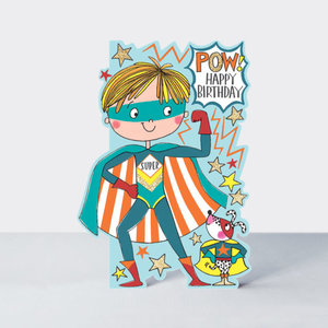 Rachel Ellen Designs Cards - Little Darlings - POW Super Hero