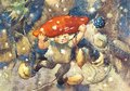 Postcard Mili Weber - The Jolly Mushroom