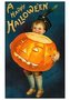 Victorian Halloween Postcard | A Happy Halloween