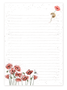 Mouse and Poppy Jotter Pad - Wrendale Designs