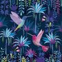 Mila Marquis Postcard | Hummingsbirds