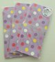 Natural Pattern Envelopes (Purple with Coloured Dots)