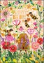 Mila Marquis Double Card | Happy Bee Day (bees and flowers)