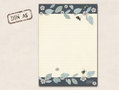A5 Briefpapierblok TikiOno | Apfelblüte