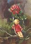 Postcard Mili Weber - Little Alpine Rose
