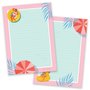 A5 Pool Party Notepad - Double Sided