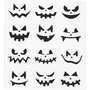 Halloween Seal Sticker | Faces