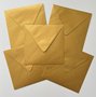 Set of 5 Envelopes 145x145 - Gold