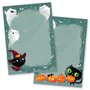 A5 Halloween Notepad - Double Sided - Cats